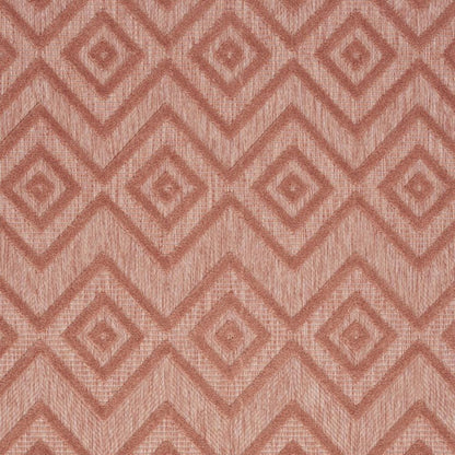 5' X 7' Coral Indoor Outdoor Area Rug HomeRoots
