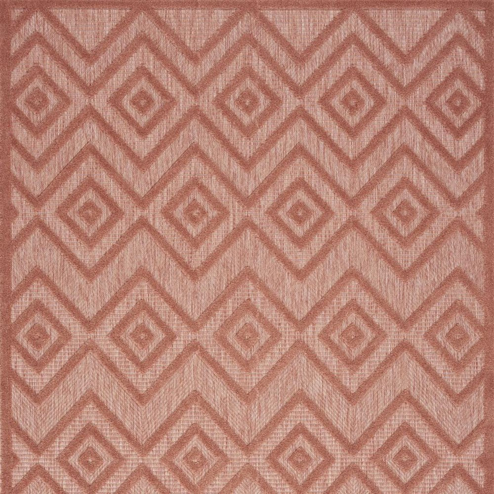 5' X 7' Coral Indoor Outdoor Area Rug HomeRoots