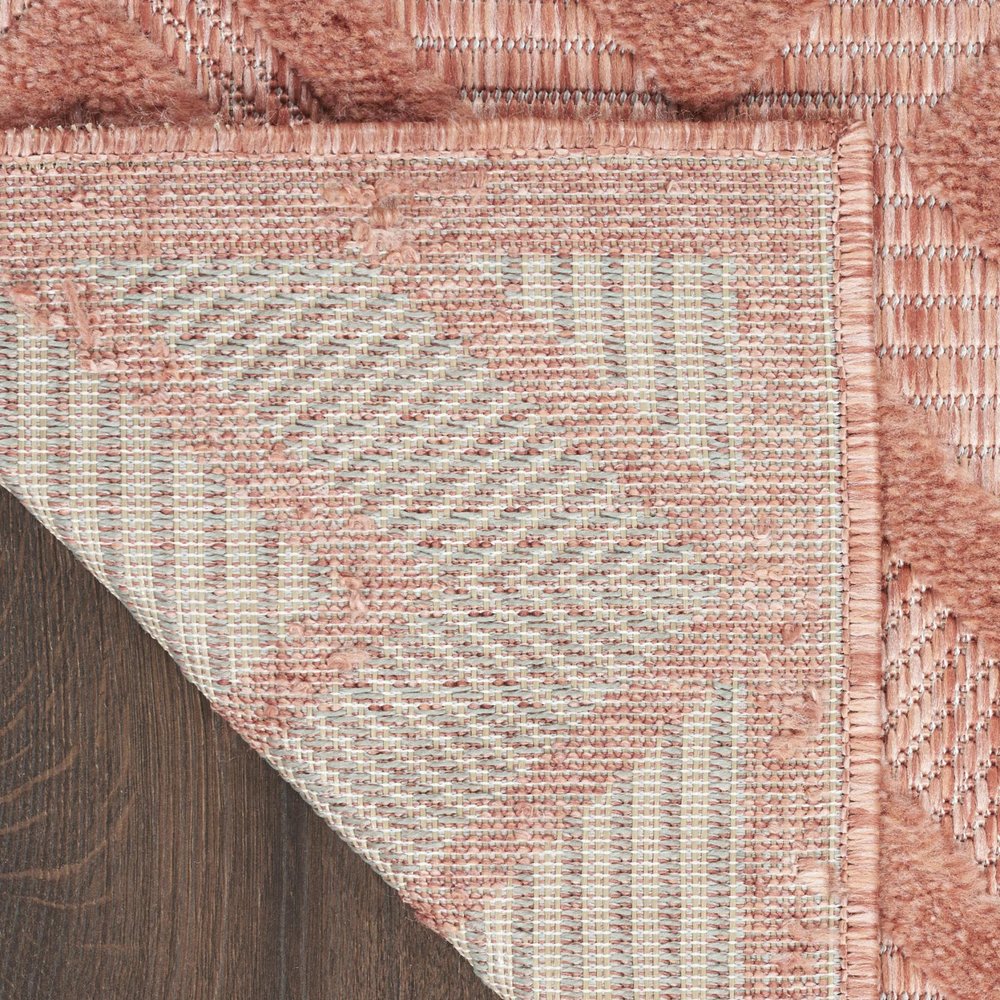 6' X 9' Coral Indoor Outdoor Area Rug HomeRoots