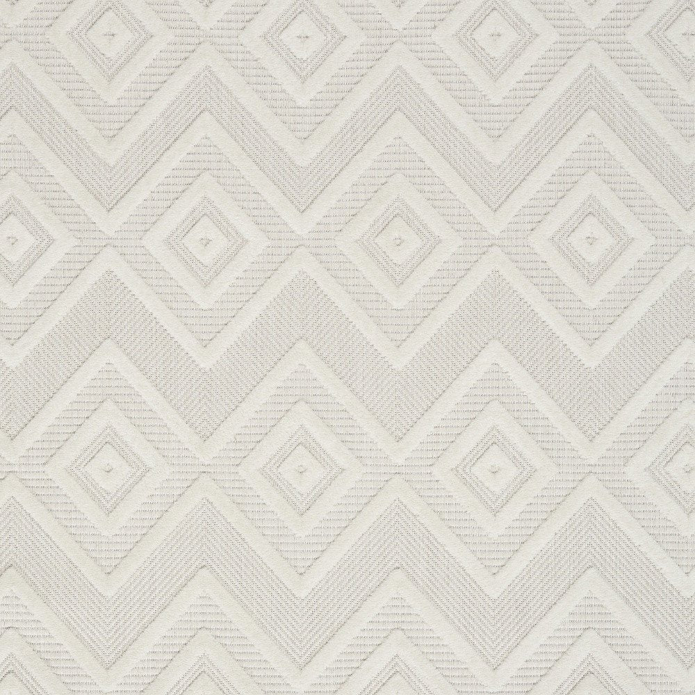 5' X 7' Ivory Indoor Outdoor Area Rug — view 2