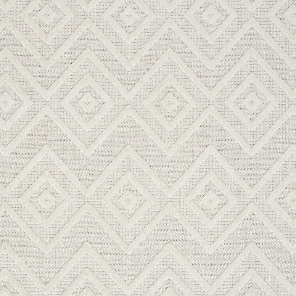 5' X 7' Ivory Indoor Outdoor Area Rug — view 2