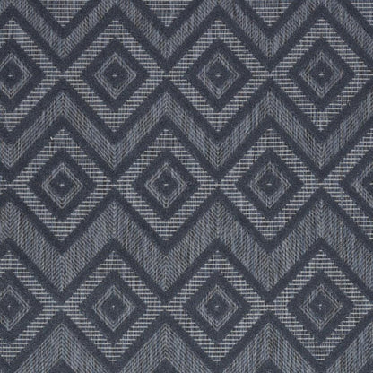 5' X 7' Blue Indoor Outdoor Area Rug HomeRoots