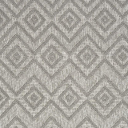 5' X 7' Gray Indoor Outdoor Area Rug