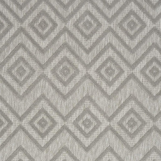 5' X 7' Gray Indoor Outdoor Area Rug