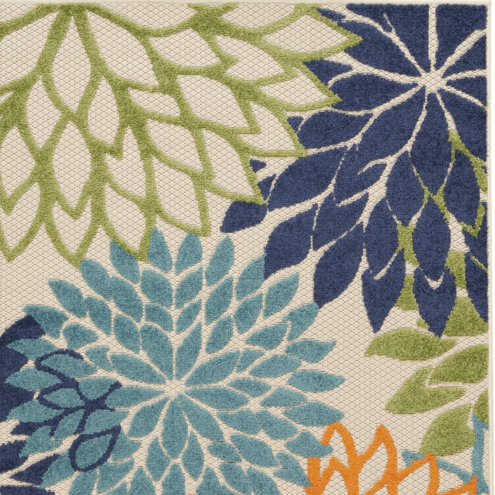 3' X 5' Cream Indoor Outdoor Area Rug — view 3