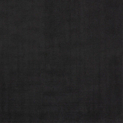 5' X 5' Black Square Indoor Outdoor Area Rug HomeRoots