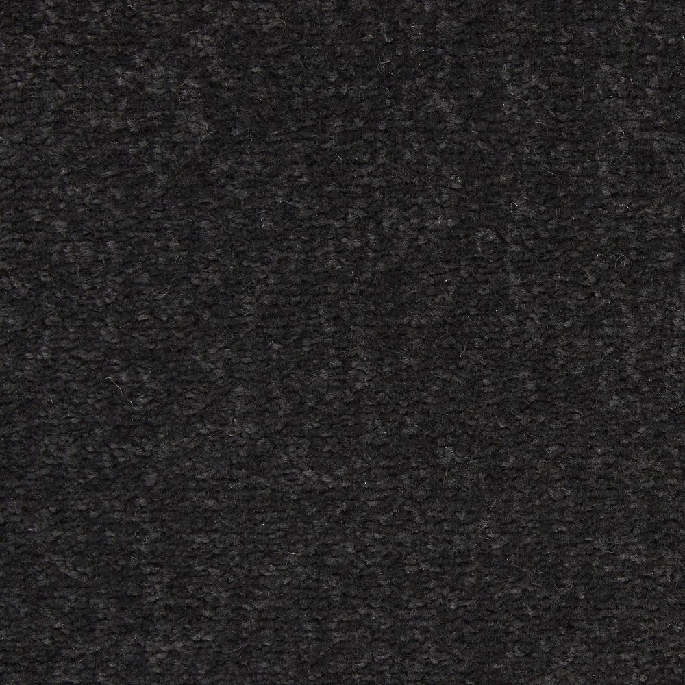 6' X 6' Black Round Indoor Outdoor Area Rug — view 4