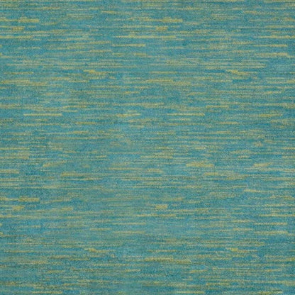 5' X 5' Blue And Green Square Indoor Outdoor Area Rug HomeRoots