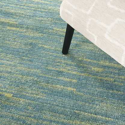 6' X 6' Blue And Green Round Indoor Outdoor Area Rug HomeRoots
