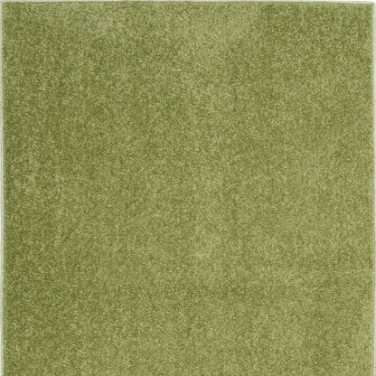 4' Runner Green Indoor Outdoor Runner Rug HomeRoots