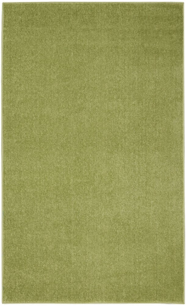 3' X 5' Green Indoor Outdoor Area Rug HomeRoots