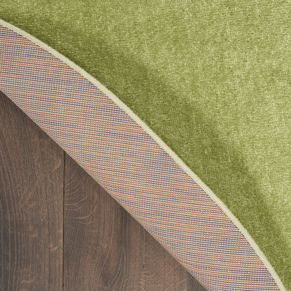 4' Green Round Indoor Outdoor Area Rug HomeRoots