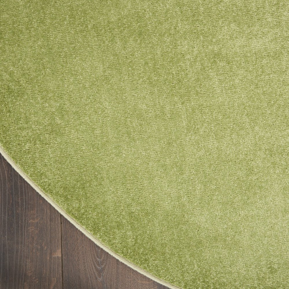 4' Green Round Indoor Outdoor Area Rug HomeRoots