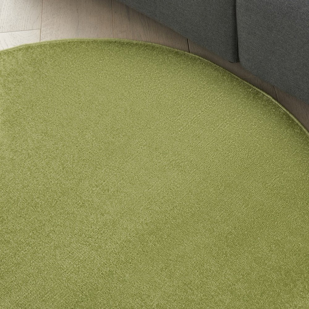 4' Green Round Indoor Outdoor Area Rug — view 8