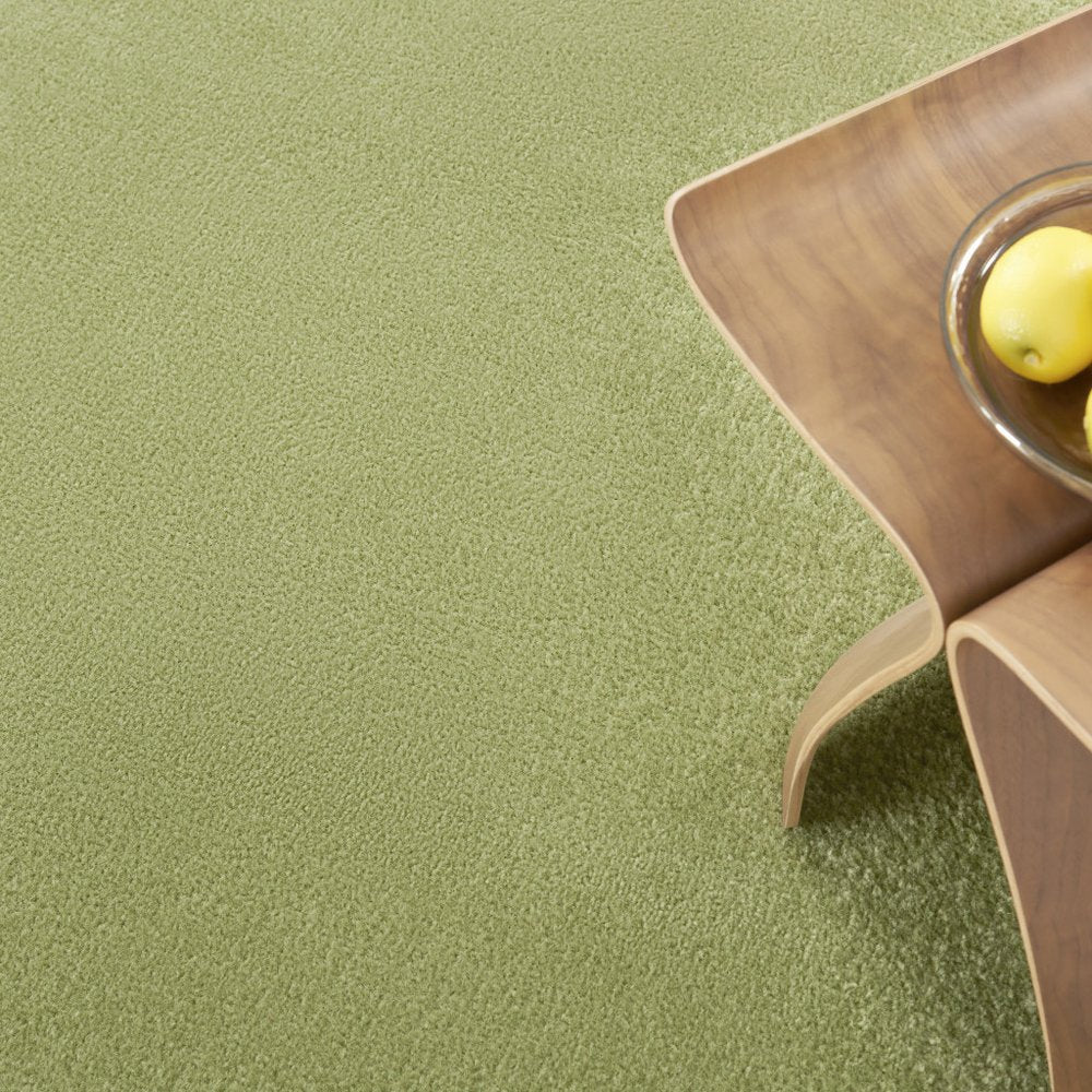 5' X 5' Green Square Indoor Outdoor Area Rug — view 8