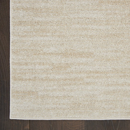 3' X 5' Beige And Ivory Indoor Outdoor Area Rug HomeRoots