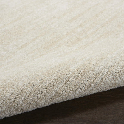 4' Beige And Ivory Round Indoor Outdoor Area Rug HomeRoots