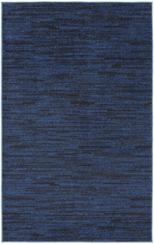 3' X 5' Blue Indoor Outdoor Area Rug — view 7