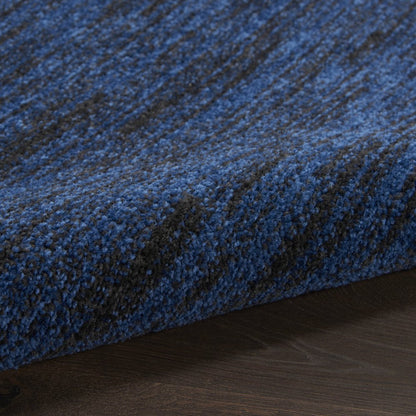 6' X 6' Blue Round Indoor Outdoor Area Rug HomeRoots