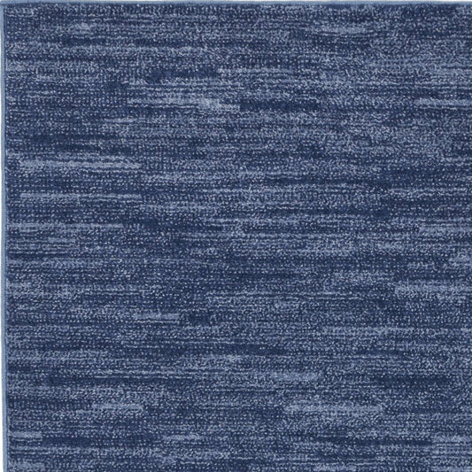 3' X 5' Blue Indoor Outdoor Area Rug