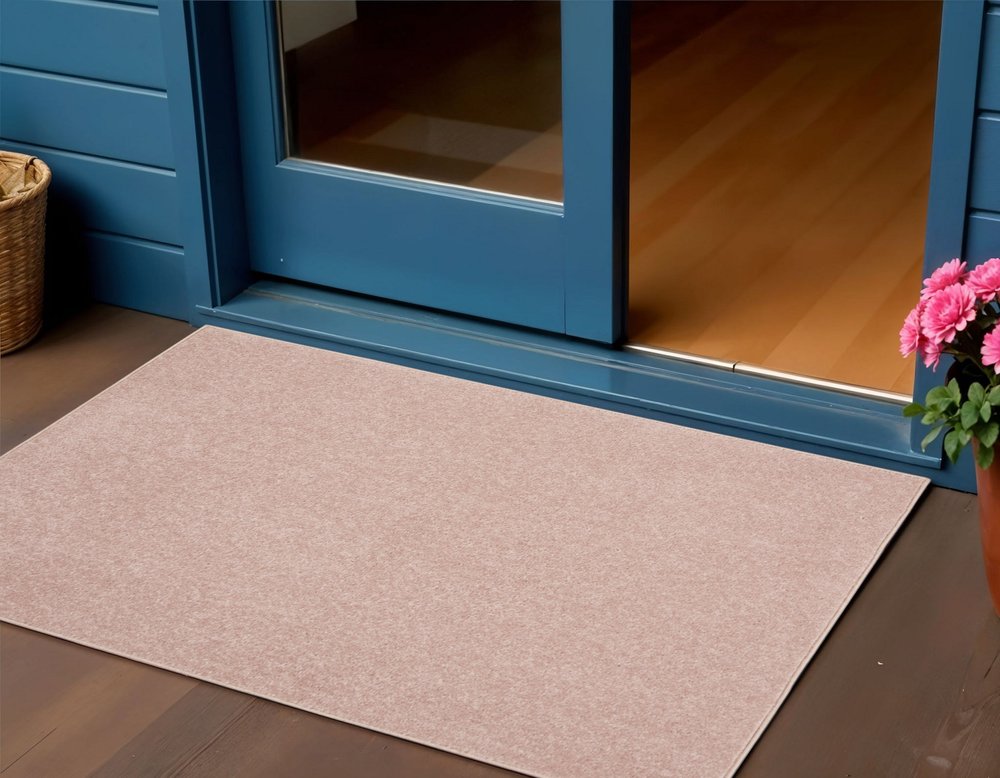 3' X 5' Pink Indoor Outdoor Area Rug — view 4