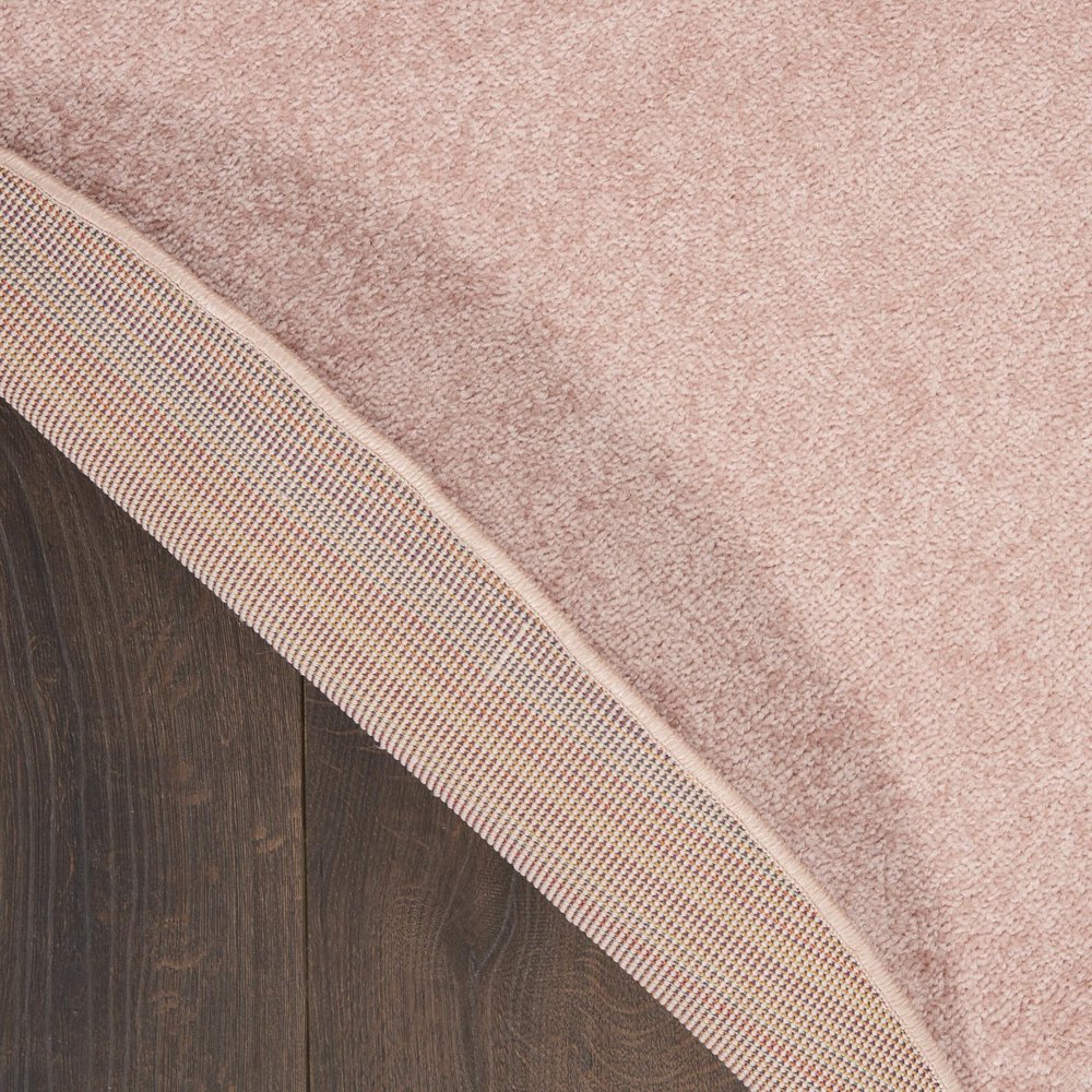 6' X 6' Pink Round Indoor Outdoor Area Rug HomeRoots