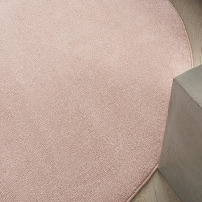 6' X 6' Pink Round Indoor Outdoor Area Rug HomeRoots