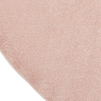 6' X 6' Pink Round Indoor Outdoor Area Rug HomeRoots