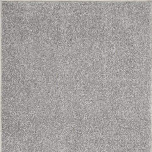 2' X 4' Gray Indoor Outdoor Area Rug
