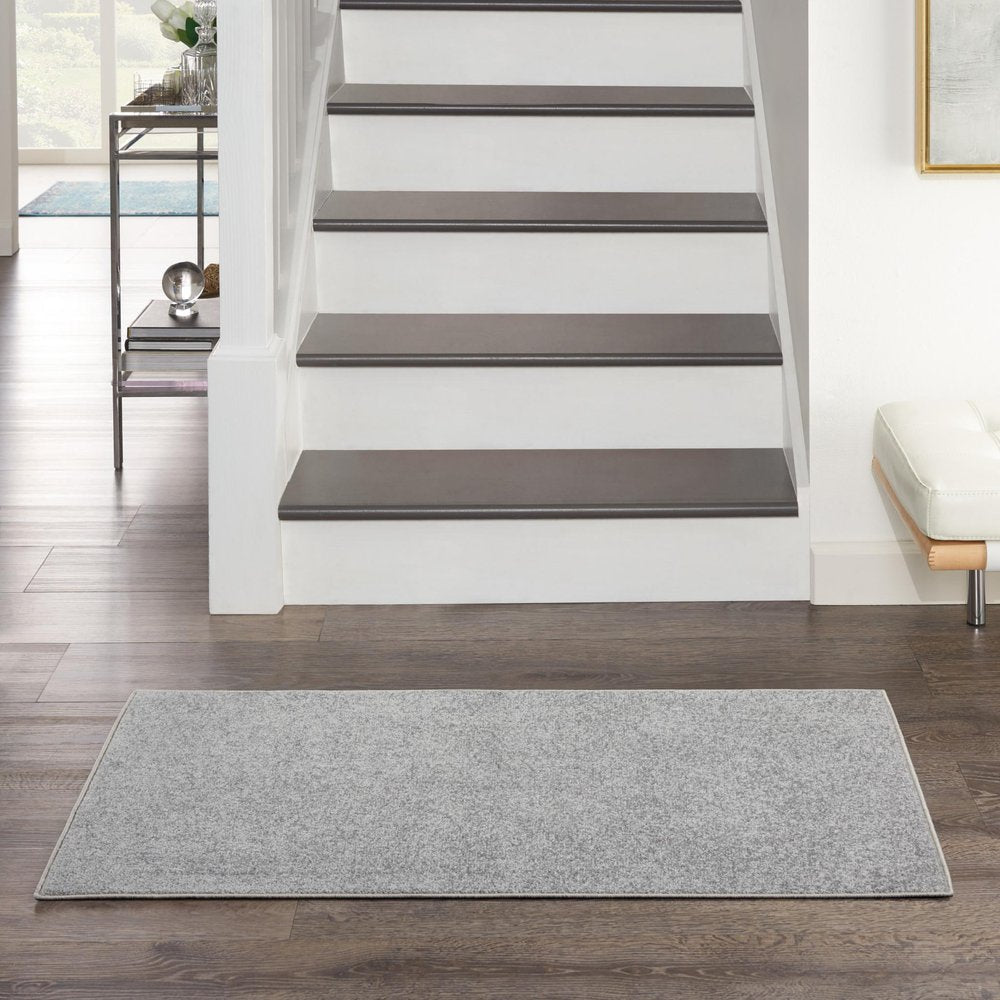 2' X 4' Gray Indoor Outdoor Area Rug — view 6