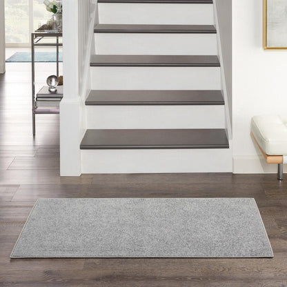 2' X 4' Gray Indoor Outdoor Area Rug HomeRoots