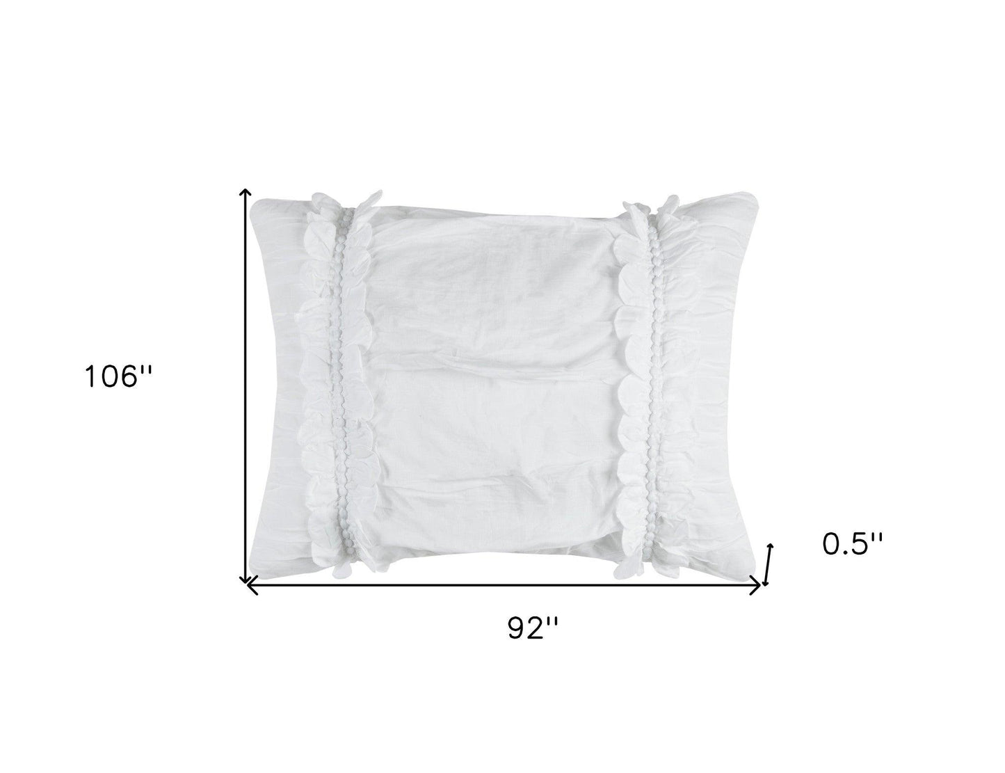 White King 100% Cotton 300 Thread Count Machine Washable Down Alternative Comforter - FurniFindUSA