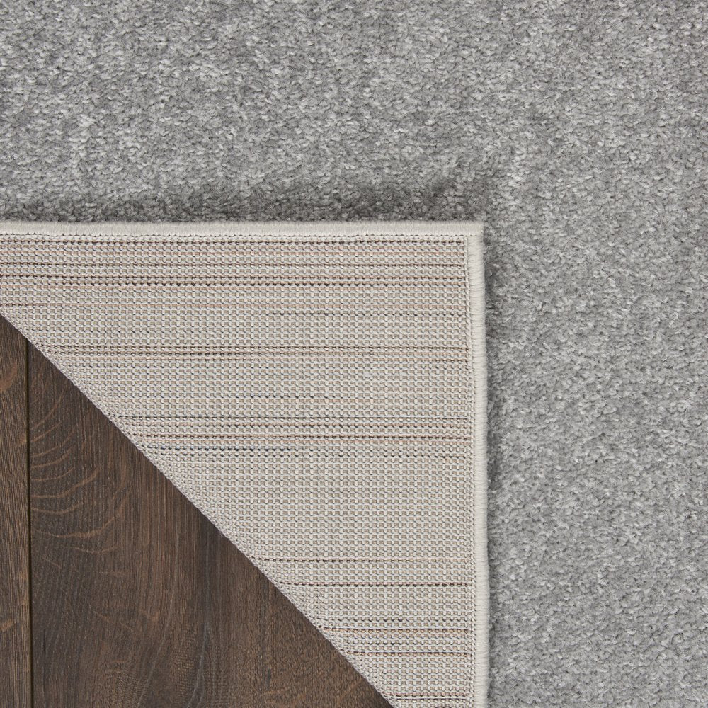 5' X 5' Gray Square Indoor Outdoor Area Rug HomeRoots
