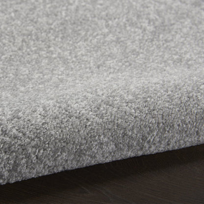 5' X 5' Gray Square Indoor Outdoor Area Rug HomeRoots