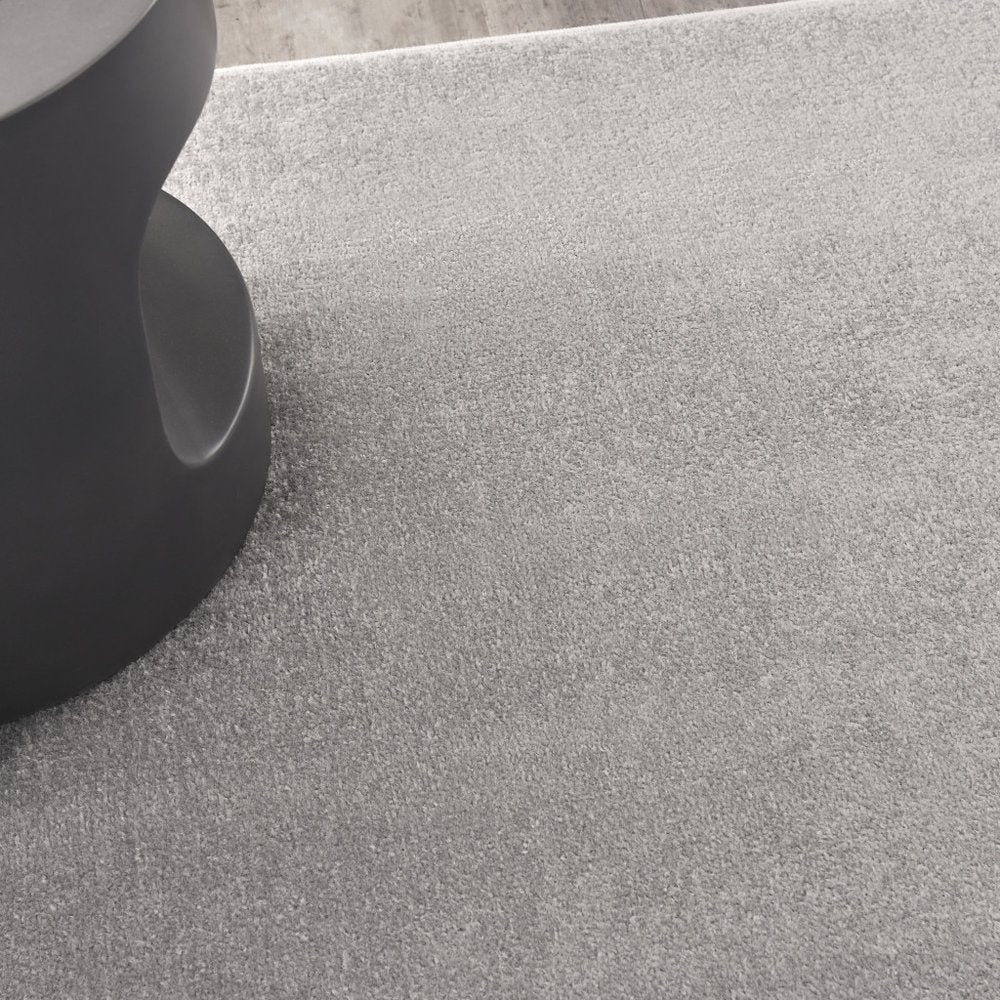 5' X 5' Gray Square Indoor Outdoor Area Rug HomeRoots