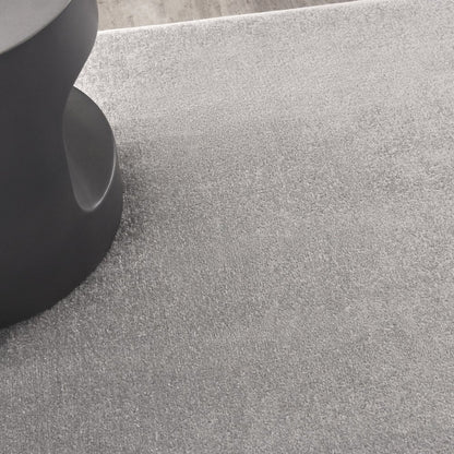 5' X 5' Gray Square Indoor Outdoor Area Rug HomeRoots