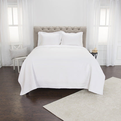 White King 100% Cotton 300 Thread Count Washable Down Alternative Comforter - FurniFindUSA