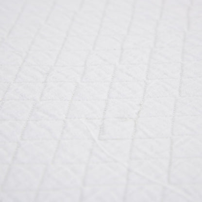 White Checkered King Quilt HomeRoots