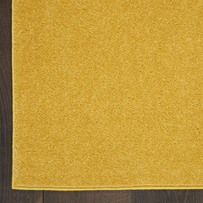 2' X 4' Yellow Indoor Outdoor Runner Rug HomeRoots