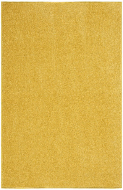 2' X 4' Yellow Indoor Outdoor Runner Rug HomeRoots