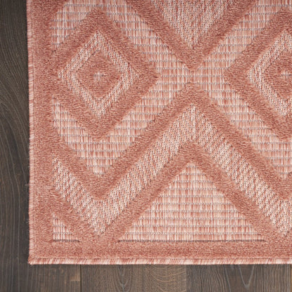 4' X 6' Coral Indoor Outdoor Area Rug HomeRoots