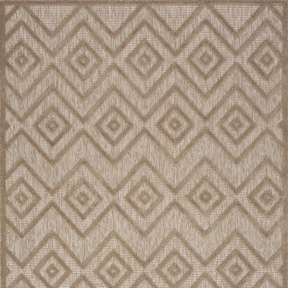 4' X 6' Beige Indoor Outdoor Area Rug HomeRoots