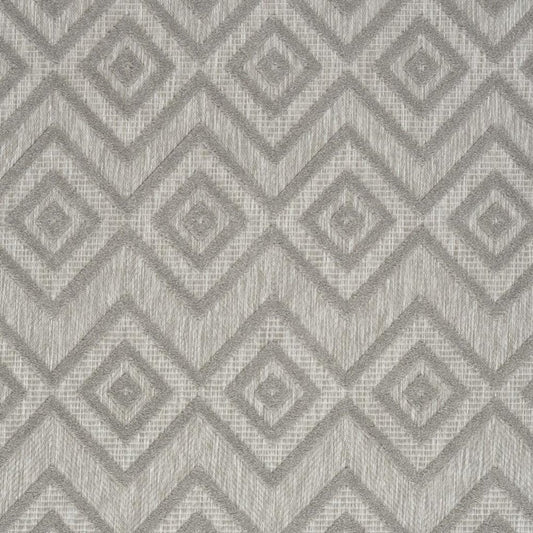 4' X 6' Gray Indoor Outdoor Area Rug
