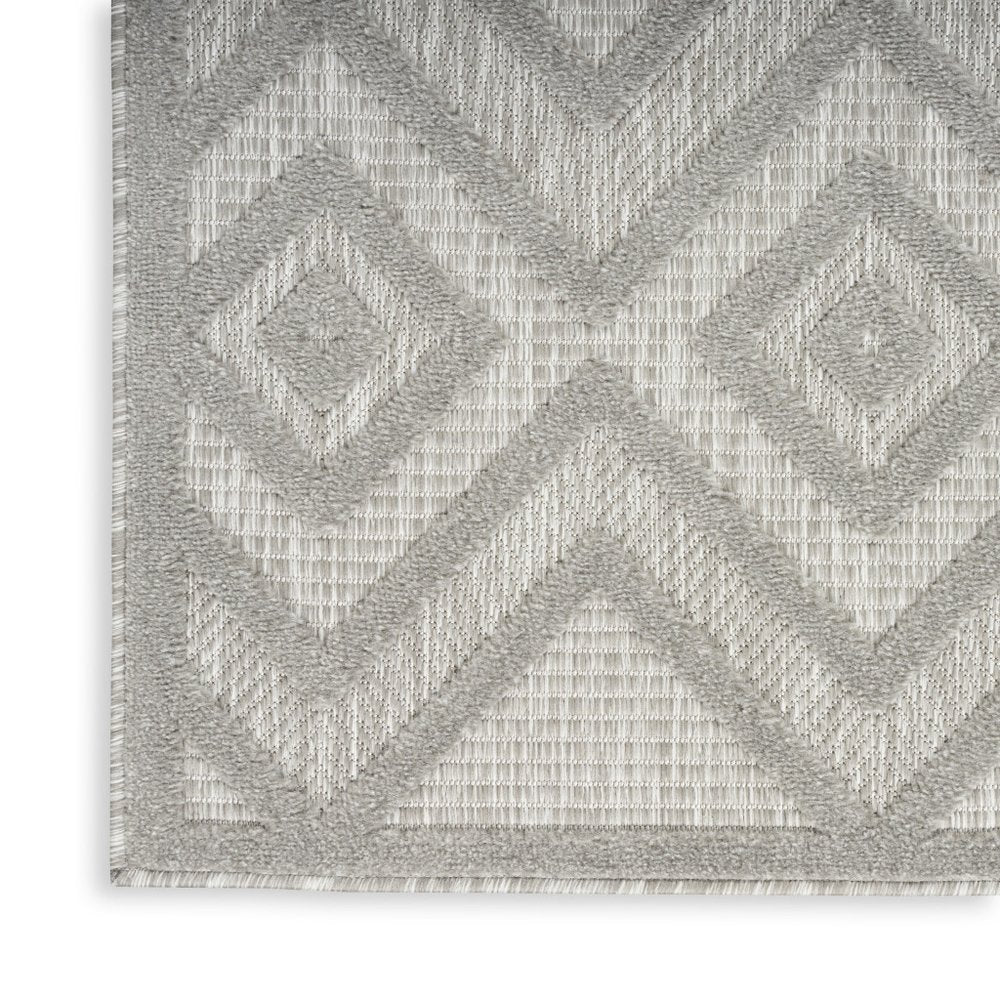 4' X 6' Gray Indoor Outdoor Area Rug — view 6