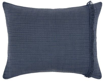Indigo Checkered Queen Quilt HomeRoots