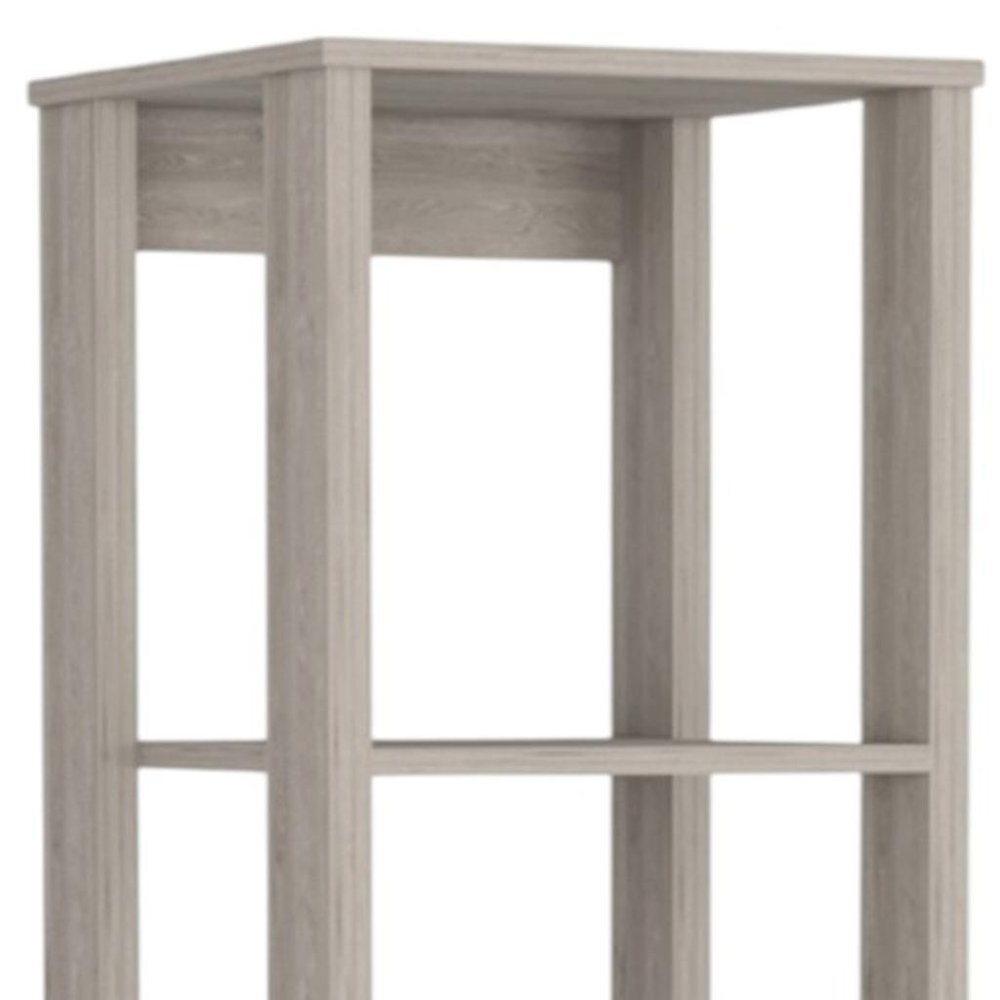 16" Light Gray Wood Freestanding Single Door Bathroom Vanity — view 5