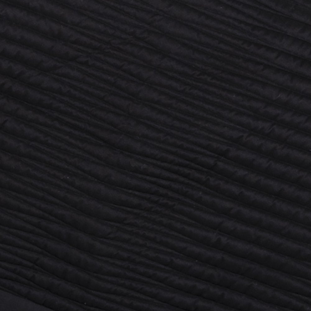 Black Geometric King Quilt HomeRoots