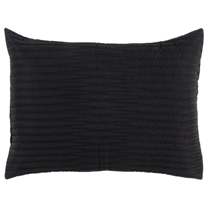 Black Geometric Queen Quilt HomeRoots