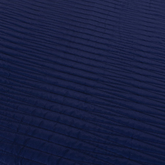 Indigo Geometric King Quilt HomeRoots