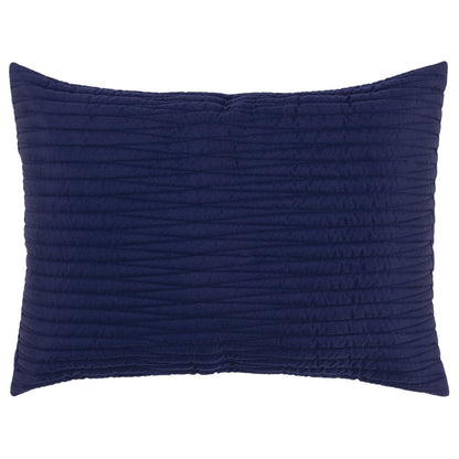 Indigo Geometric Queen Quilt HomeRoots